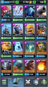 Vendo Clash Royale lvl 10 (TODAS AS LENDÁRIAS)