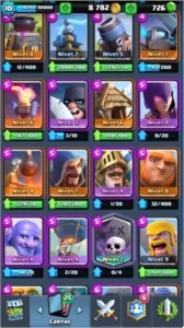 Vendo Clash Royale lvl 10 (TODAS AS LENDÁRIAS)