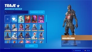Conta Cavaleiro Negro e skins raras, salve o mundo com vbuck - Fortnite