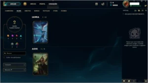 Conta LoL Diamante V Smurf - League of Legends
