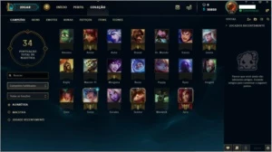 Conta LoL Diamante V Smurf - League of Legends
