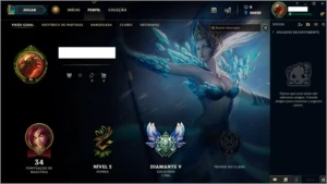 Conta LoL Diamante V Smurf - League of Legends