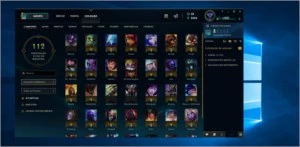 C-onta  Gold , borda de platina s8 - League of Legends LOL