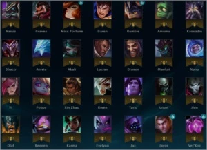 CONTA LOL - 104 CAMPEÕES - 42 SKINS (700 REAIS EM SKINS) - League of Legends