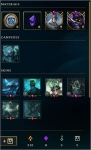 CONTA LOL - 104 CAMPEÕES - 42 SKINS (700 REAIS EM SKINS) - League of Legends