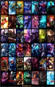 CONTA LOL - 104 CAMPEÕES - 42 SKINS (700 REAIS EM SKINS) - League of Legends