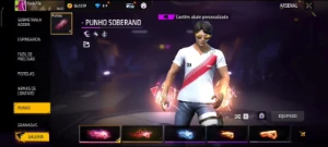 Conta de free fire bem gemada