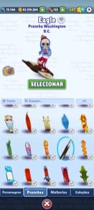 Conta Subway surf com quase todas as skin e pranchas - Outros