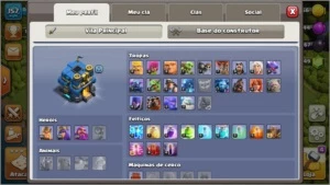 Conta CV 11 Full / Pesquisa Full , Iniciando CV 12 - Clash of Clans