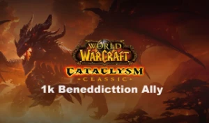 Wowtlk - Cataclysm - 1k Gold Beneddiction Ally - Blizzard