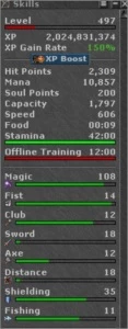 MS - 500 - ML 109 - 10 RUNAS - Tibia
