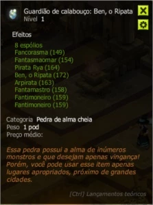 Spiritia - Guardiao de Calabouço - Ben, o Ripata - Dofus