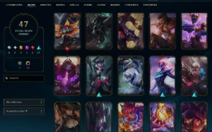 Conta Grão-Mestre +1100Pdls (Ex Challenger 1750 Pdls) - League of Legends LOL