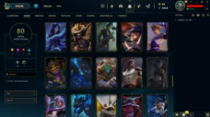 Conta LOL LVL 316 | 159 Campeões| 80 Skins |UNRANKED| 2014 - League of Legends