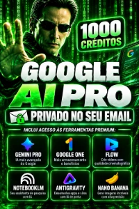 Gemini Pro + Antigravity + Flow 18 mes/30 dias de garantia! - Assinaturas e Premium