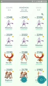 Conta PokemonGO - Pokémon