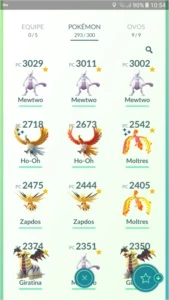 Conta PokemonGO - Pokémon
