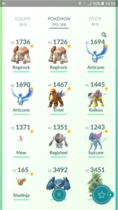 Conta PokemonGO - Pokémon