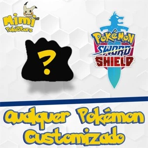 Qualquer Pokémon Shiny 6IVs Custom - Pokémon Sword Shield