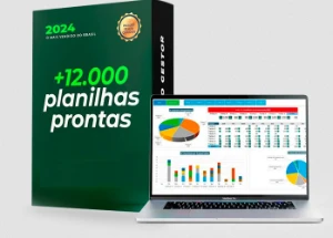 Super Pack Kit 12 mil Planilhas Editáveis - Outros