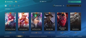 Conta Wild Rift Ex GM com várias skins - League of Legends: Wild Rift LOL WR