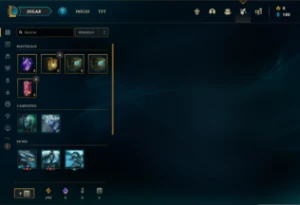 Conta Lol Skin Ultimate Gold 4 - League of Legends