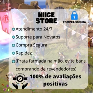 Albion Prata Barata Rápida e Segura 💙 [1M = R$3,50] - Albion Online