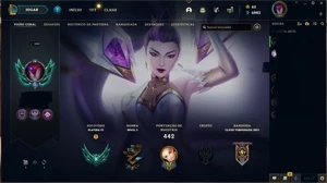 Conta LOL com 280 Skins 8 Skins míticas - League of Legends
