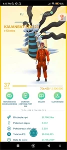 Conta de Pokémon go - Pokemon GO