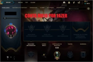 Conta lol unranked md10 - League of Legends