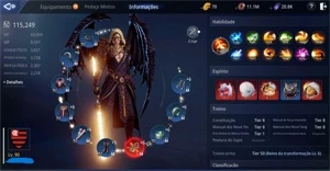 Mir4 conta Level 90 Lanceiro (classe/subclasse) (SA 64)