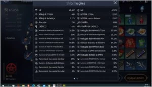 Conta MIR4 SA93 - LVL 60 / 61 power