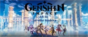 Conta Endgame Genshin Impact AR 56 com 9 T5