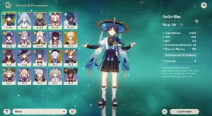 wanderer, qiqi , Ar16 América - Genshin Impact