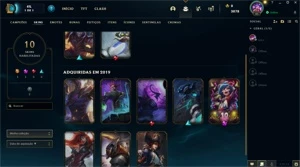 Conta de League of Legends baratíssima LOL