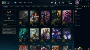 Conta de League of Legends baratíssima LOL