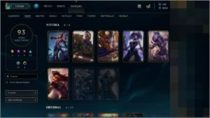CONTA DIAMANTE 1 SEASON 2 - League of Legends LOL