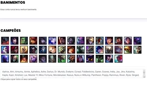 Conta prata 1 com 43 Champs e 17 Skins - League of Legends LOL