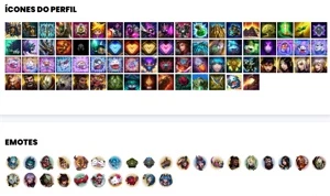 Conta prata 1 com 43 Champs e 17 Skins - League of Legends LOL