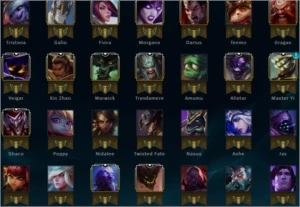 CONTA COM 43 CAMPEOES COM LUX ELEMENTARISTA - League of Legends LOL