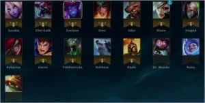 CONTA COM 43 CAMPEOES COM LUX ELEMENTARISTA - League of Legends LOL