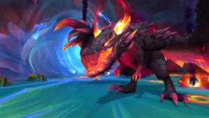 WoW DF - Fyrakk Heroic + Dragon Riding Mount Skin - Blizzard