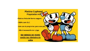 Platina de Cuphead 100% para PS4/PS5 - Outros