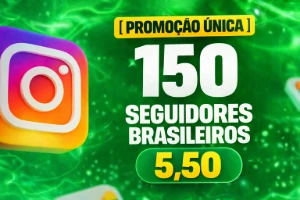 [ Promoção Única ] 150 Seguidores Brasileiros Instagram 5,50 - Outros