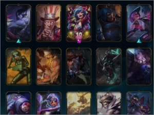 Vendo conta lol 54 skins, lvl330 - League of Legends
