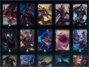 Vendo conta lol 54 skins, lvl330 - League of Legends