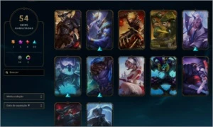 Vendo conta lol 54 skins, lvl330 - League of Legends