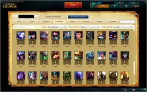 ACCOUNT LEAGUE OF LEGENDS OURO V LOL