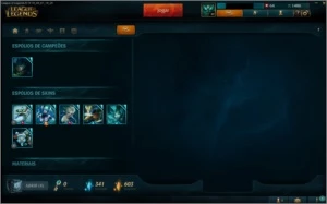 ACCOUNT LEAGUE OF LEGENDS OURO V LOL