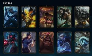 Conta League of Legends Full Acesso - 74 Champs e 47 Skins LOL